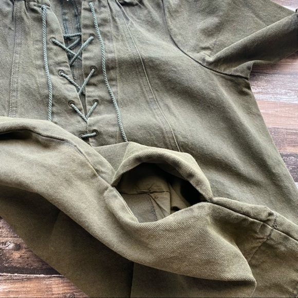 Free People When Hearts Align Denim Mini Dress - Picture 11 of 14